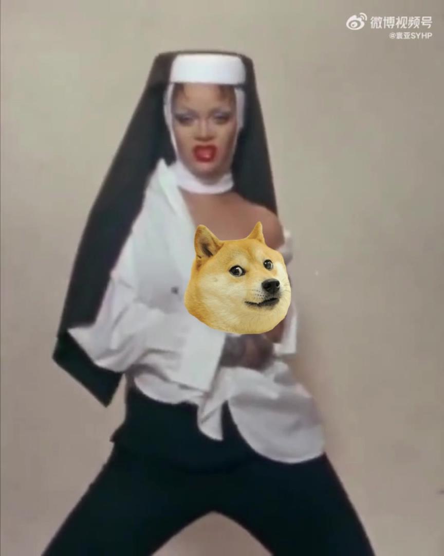 尺度不小！詹姆斯小迷妹蕾哈娜最新雜志封面被批丑化修女